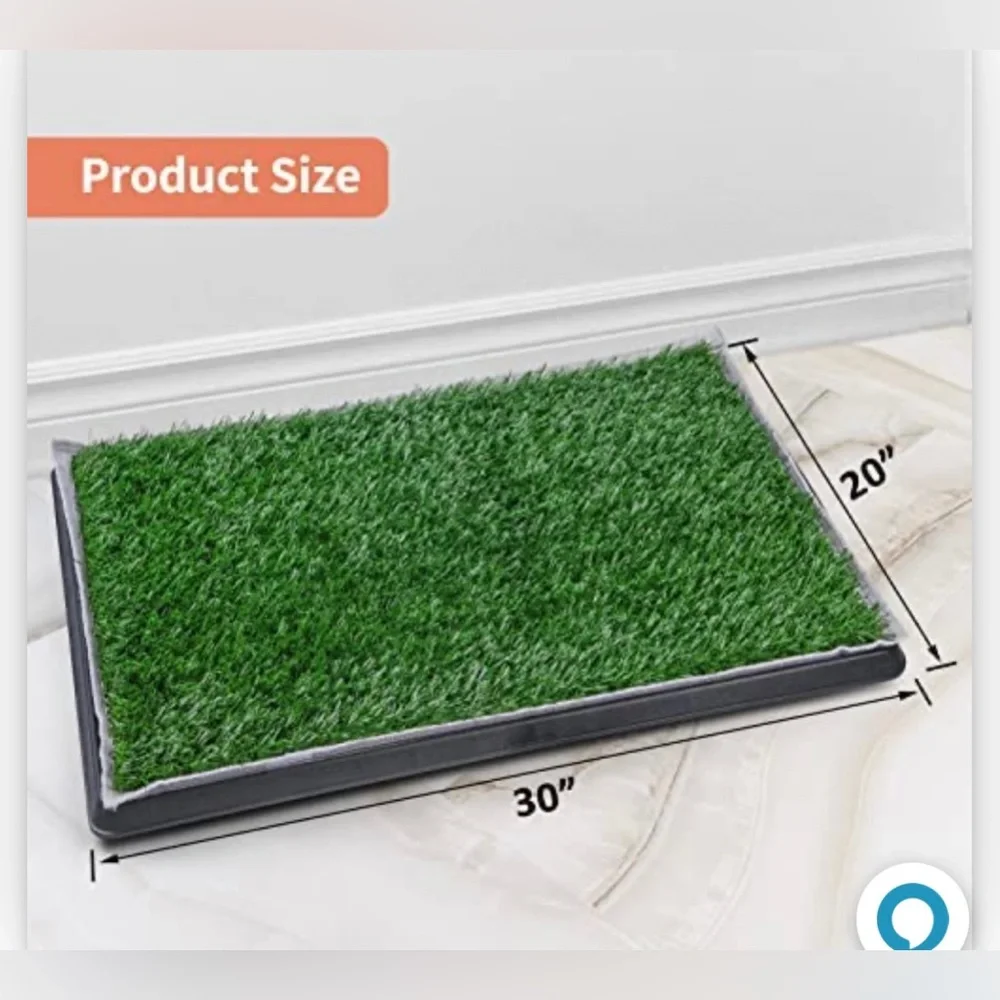 Dog Potty Grass Indoor/Outdoor Artificial Grass Patch 20width x 30length